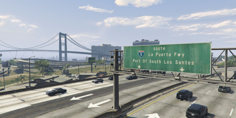 La Puerta Bölgesi Görüntüsü Los Santos