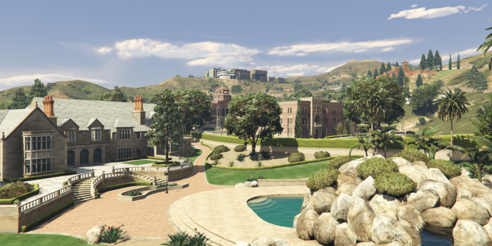 Richman bölge görüntüsü los santos