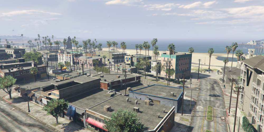 Vespucci Bölgesi Görüntüsü Los Santos