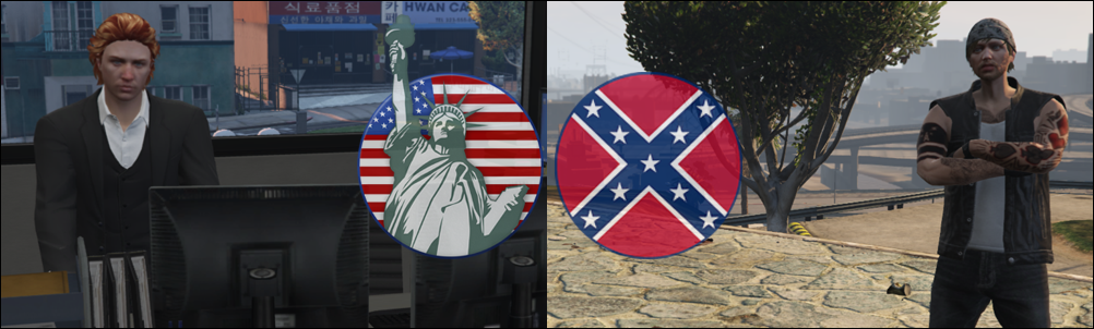 The Union versus The Confederacy